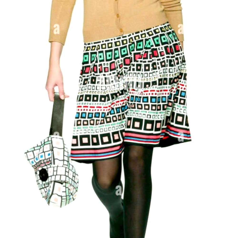French Connection Patterned Skirt